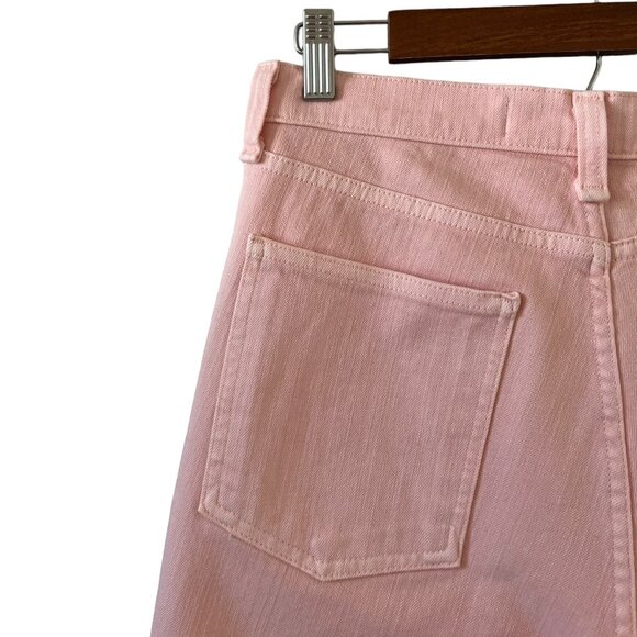 Veronica Beard Debbie Exposed Button Fly Skinny Jeans In Millenial Pink Size 27 - Picture 10 of 16